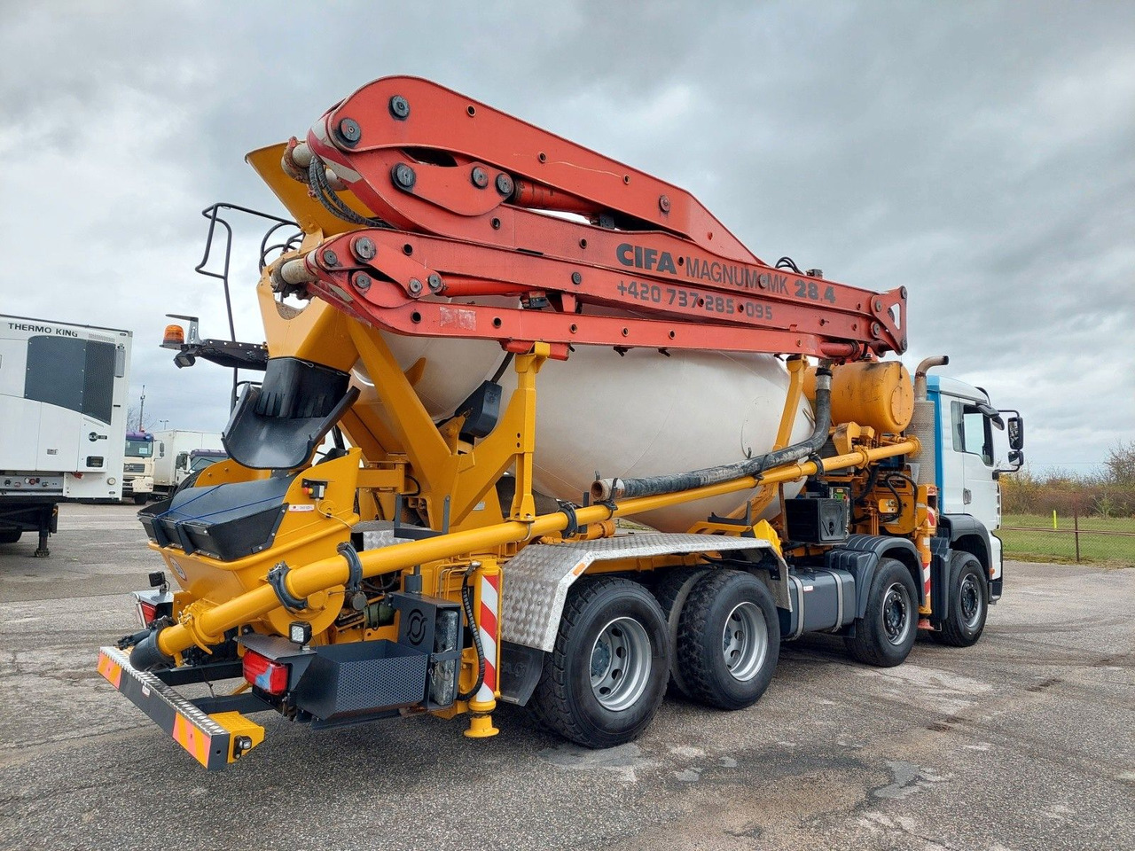 MAN 35.413 FFD-TM BB CIFA MAGNUM MK 28.4 - Concrete pump truck: picture 4 MAN 35.413 FFD-TM BB CIFA MAGNUM MK 28.4 - Concrete pump truck: picture 4