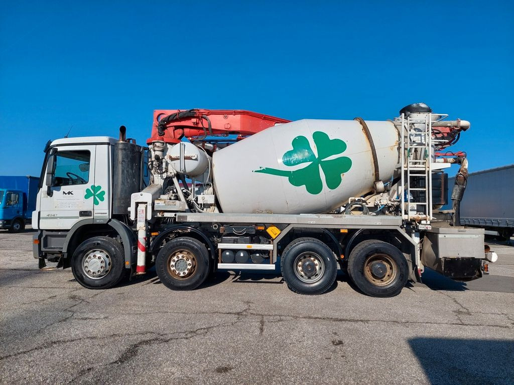 Mercedes-Benz Actros 4141 BB Putzmeister M24-3 Mercedes-Benz Actros 4141 BB Putzmeister M24-3 - Mixer pump truck: picture 5 Mercedes-Benz Actros 4141 BB Putzmeister M24-3 Mercedes-Benz Actros 4141 BB Putzmeister M24-3 - Mixer pump truck: picture 5