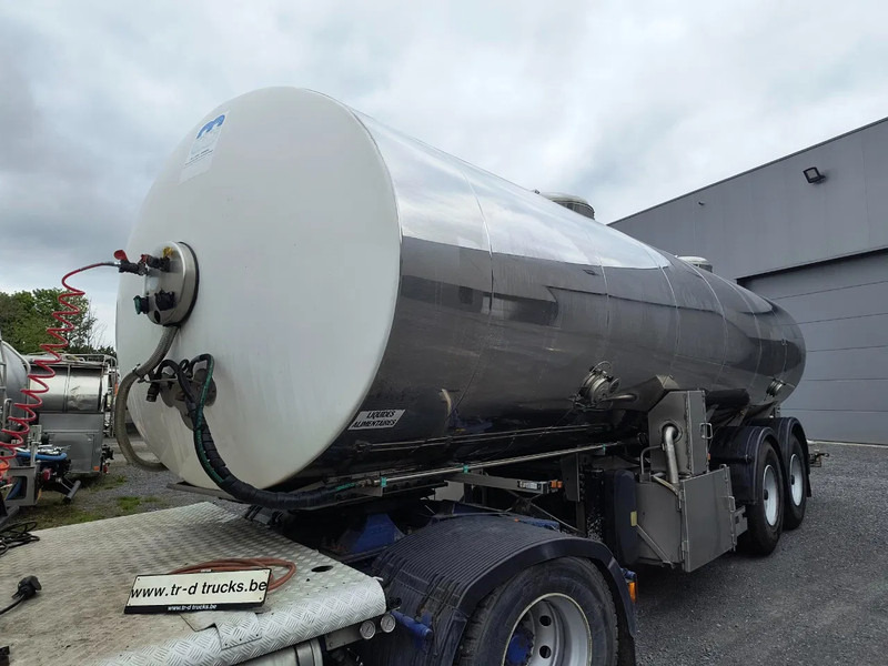 MAISONNEUVE 25000L INSULATED INOX TANK - 2 COMP - PUMP - Tank semi-trailer: picture 1 MAISONNEUVE 25000L INSULATED INOX TANK - 2 COMP - PUMP - Tank semi-trailer: picture 1