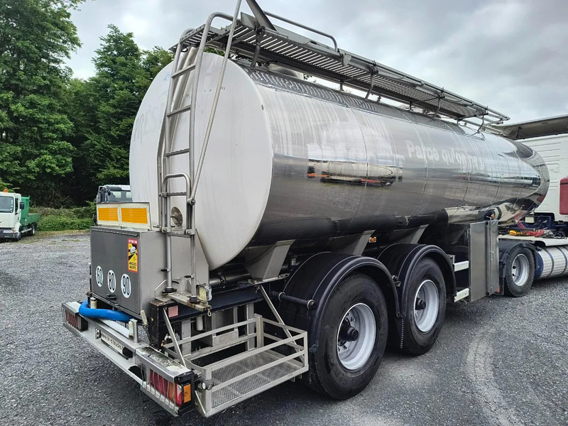 MAISONNEUVE 25000L INSULATED INOX TANK - 2 COMP - PUMP - Tank semi-trailer: picture 5 MAISONNEUVE 25000L INSULATED INOX TANK - 2 COMP - PUMP - Tank semi-trailer: picture 5