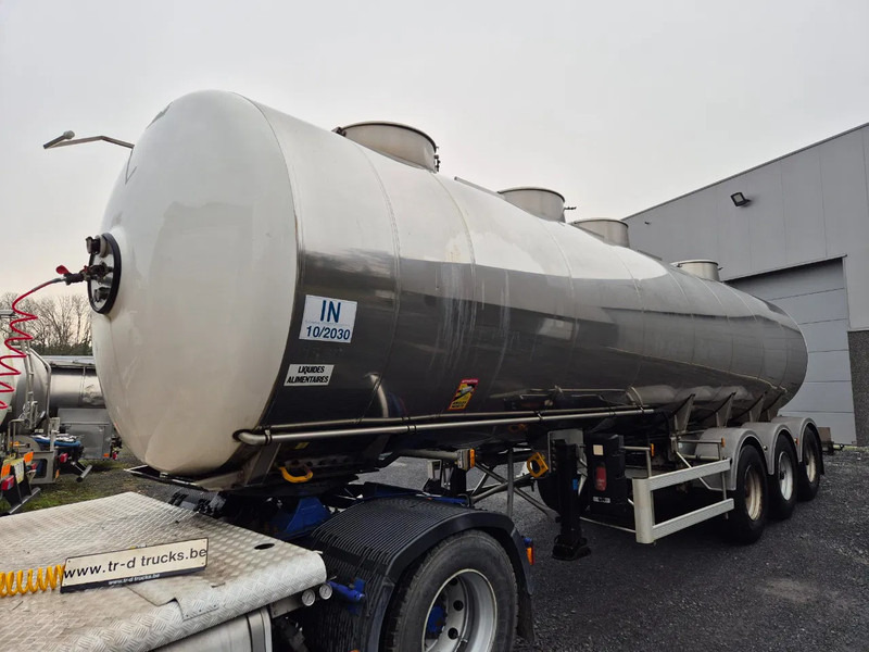 Magyar 30500L INSULATED INOX TANK - 4 COMP - Tank semi-trailer: picture 1 Magyar 30500L INSULATED INOX TANK - 4 COMP - Tank semi-trailer: picture 1