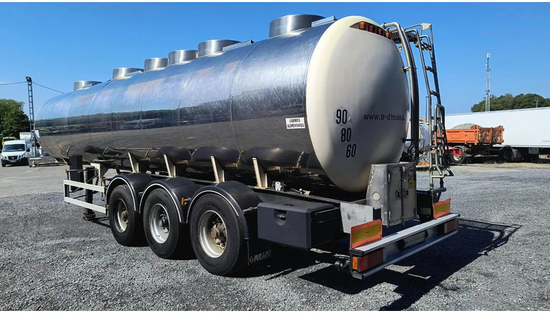 Magyar INSULATED INOX TANK 29000 L - 6 COMPARTIMENTS (!) - Tank semi-trailer: picture 5 Magyar INSULATED INOX TANK 29000 L - 6 COMPARTIMENTS (!) - Tank semi-trailer: picture 5