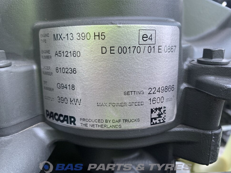 DAF XG Motor DAF MX13 390 H5 0452225 - Engine for Truck: picture 5 DAF XG Motor DAF MX13 390 H5 0452225 - Engine for Truck: picture 5