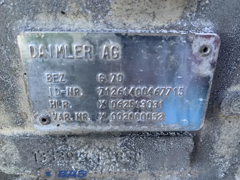 Mercedes-Benz Atego Mercedes G70-6 Powershift 3 Versnellingsbak A 001 260 36 00 - Gearbox for Truck: picture 5 Mercedes-Benz Atego Mercedes G70-6 Powershift 3 Versnellingsbak A 001 260 36 00 - Gearbox for Truck: picture 5