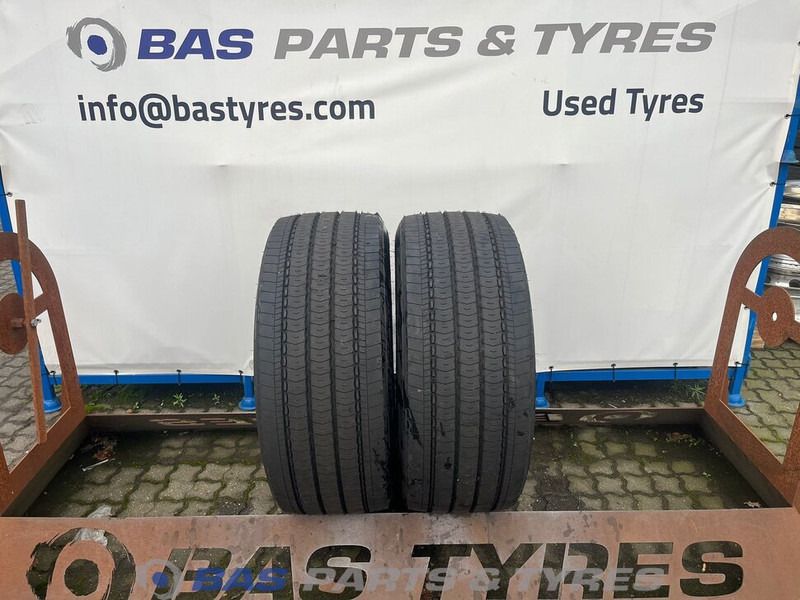 Michelin Michelin 385/55R22.5 X Multi F 160 K M+S 3PMSF gebruikte set - Tire for Truck: picture 1 Michelin Michelin 385/55R22.5 X Multi F 160 K M+S 3PMSF gebruikte set - Tire for Truck: picture 1