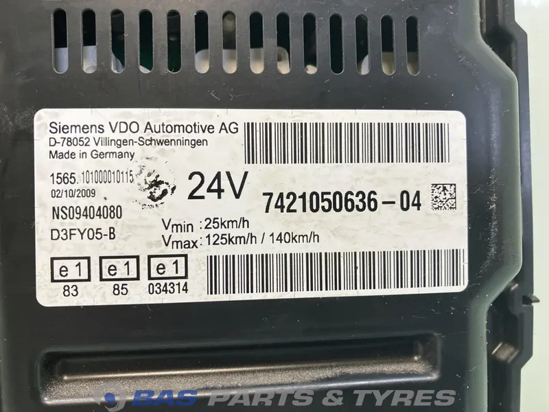 Renault Premium Euro 4-5 - Dashboard for Truck: picture 3 Renault Premium Euro 4-5 - Dashboard for Truck: picture 3