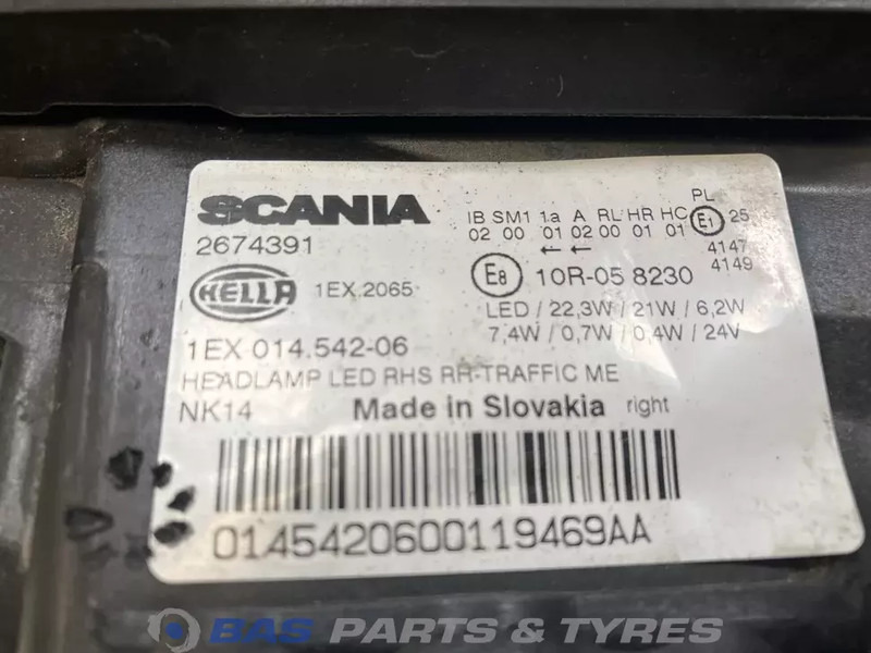 Scania Koplamp Rechts 2674391 - Headlight for Truck: picture 3 Scania Koplamp Rechts 2674391 - Headlight for Truck: picture 3