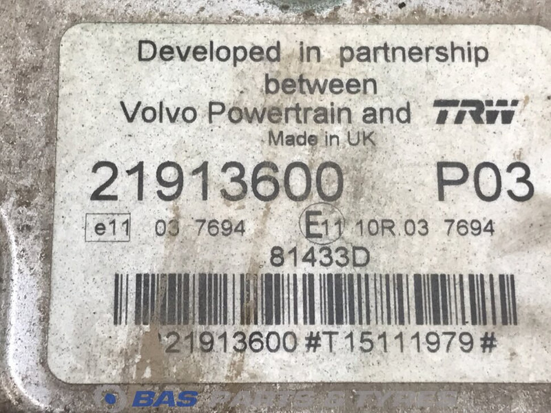 Volvo - ECU for Truck: picture 3 Volvo - ECU for Truck: picture 3