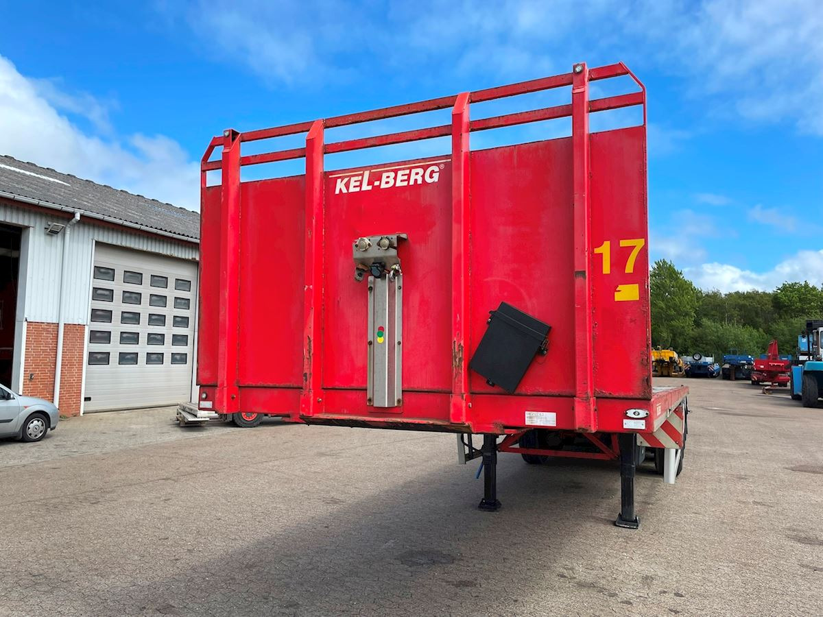 Dropside/ Flatbed semi-trailer Kel-Berg S600: picture 6