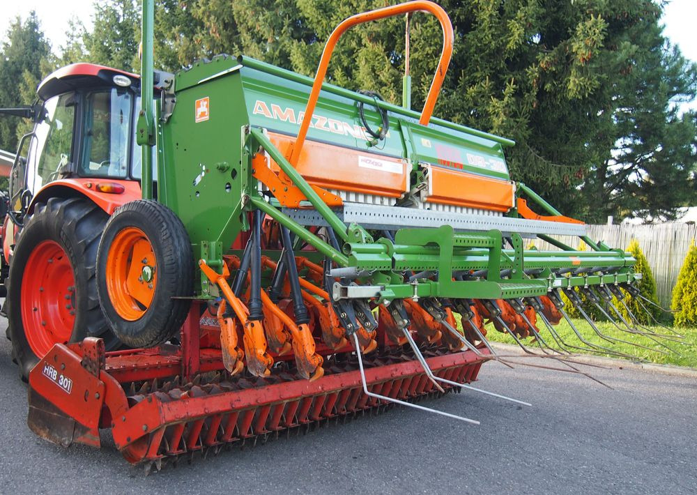 Combine seed drill Agregat uprawowo-siewny Amazone HRB 301 I D9-30 2005 Agregat uprawowo siewny KUHN AMAZONE szerokość robocza 3m: picture 12