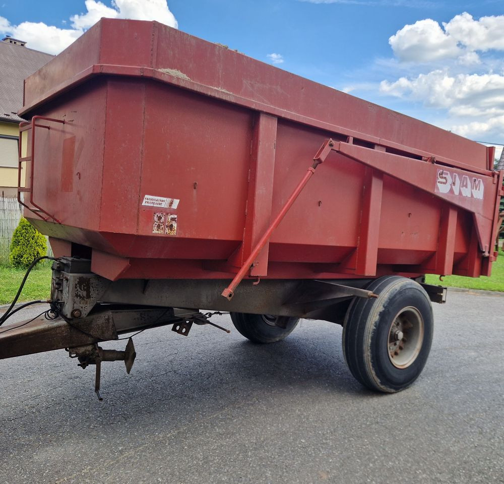 Przyczepa Siam B 105 1995 DMC 13000 - Farm trailer: picture 1 Przyczepa Siam B 105 1995 DMC 13000 - Farm trailer: picture 1