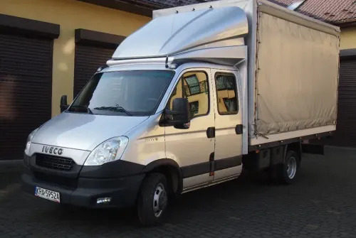 Samochód Iveco Daily 35c21 2012 DMC 3,5T DOKA dubel kabina - Curtain side van, Combi van: picture 2 Samochód Iveco Daily 35c21 2012 DMC 3,5T DOKA dubel kabina - Curtain side van, Combi van: picture 2