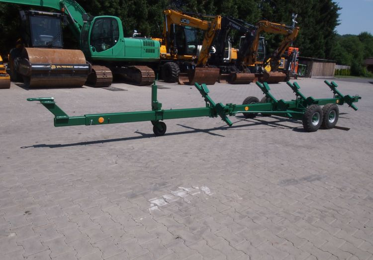 Wózek do kombajnu Claas 4-7m Wózek pod heder zbożowy (tandem) - Combine header trailer: picture 3 Wózek do kombajnu Claas 4-7m Wózek pod heder zbożowy (tandem) - Combine header trailer: picture 3