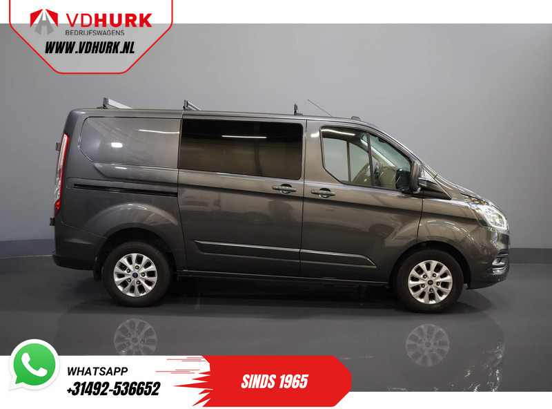 Small van Ford Transit Custom 2.0 TDCI 130 pk Aut. DC Dubbel Cabine Limited 2x Schuifdeur/ CarPlay/ Stoelverw./ Cruise/ LMV/ Navi/ Cruise/ PDC: picture 10