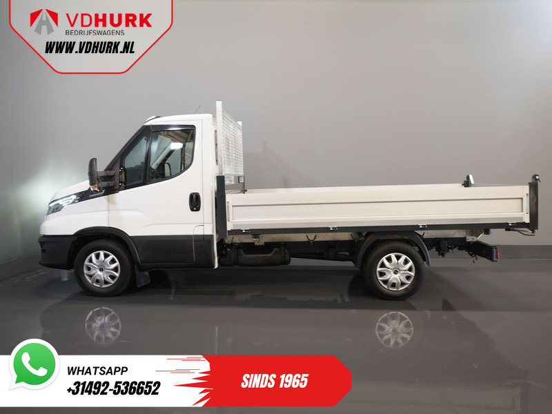 Tipper van Iveco Daily 35S16V 2.3 160 pk Aut. ZF 3 Zijde Kipper LED/ 3.5t Trekverm./ Gev.Stoel/ Climate/ Cruise/ DAB/ Open Laadbak/ Pick Up/ Tipper/ Ki: picture 10