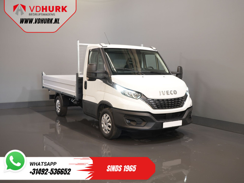 Tipper van Iveco Daily 35S16V 2.3 160 pk Aut. ZF 3 Zijde Kipper LED/ 3.5t Trekverm./ Gev.Stoel/ Climate/ Cruise/ DAB/ Open Laadbak/ Pick Up/ Tipper/ Ki: picture 9