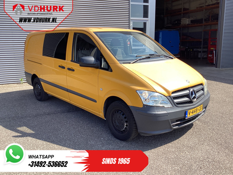 Mercedes-Benz Vito 113 CDI L2 DC Dubbel Cabine EXPORT ONLY Airco/ Cruise/ Trekhaak - Small van, Combi van: picture 1 Mercedes-Benz Vito 113 CDI L2 DC Dubbel Cabine EXPORT ONLY Airco/ Cruise/ Trekhaak - Small van, Combi van: picture 1