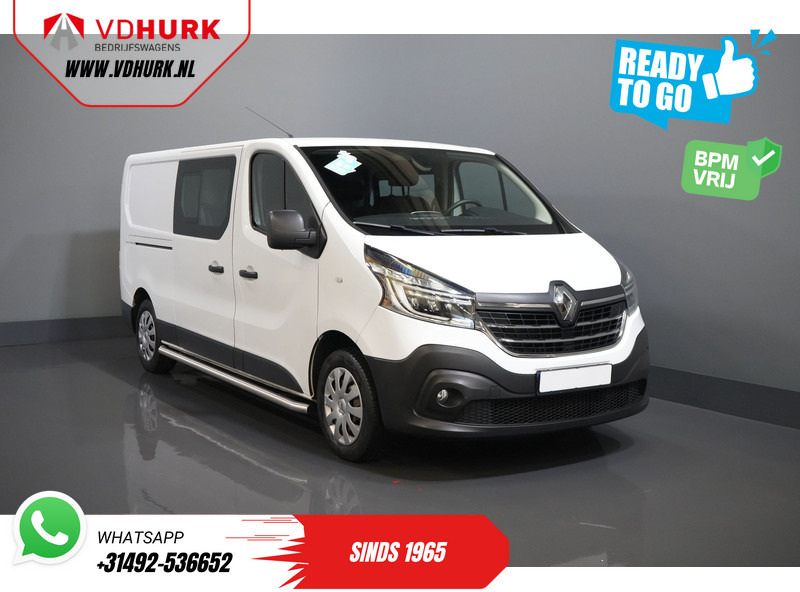 Renault Trafic 2.0 dCi 120 pk L2 DC Dubbel Cabine BPM VRIJ! Ready2Go LED/ 2x schuifdeur/ Sidebars/ Carplay/ Climate/ Camera/ PDC/ Cruise/ Trekh - Small van, Combi van: picture 1 Renault Trafic 2.0 dCi 120 pk L2 DC Dubbel Cabine BPM VRIJ! Ready2Go LED/ 2x schuifdeur/ Sidebars/ Carplay/ Climate/ Camera/ PDC/ Cruise/ Trekh - Small van, Combi van: picture 1