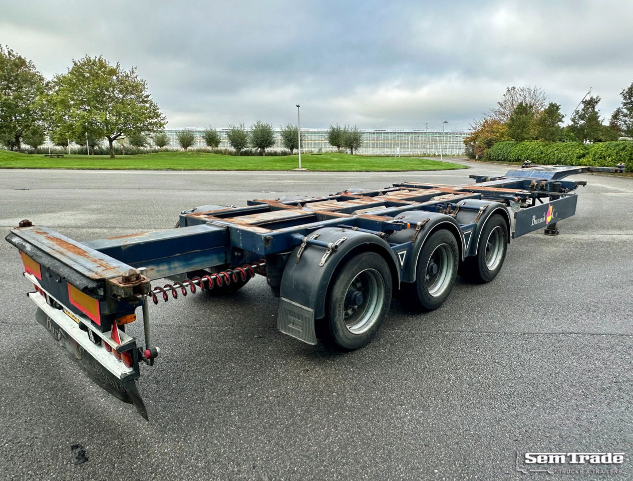 Burg BPO 15-27 Ccxhx BPW Axles Disc Brakes 40 FT. Chassis Lift Axle NEW APK - TUV - Container transporter/ Swap body semi-trailer: picture 5 Burg BPO 15-27 Ccxhx BPW Axles Disc Brakes 40 FT. Chassis Lift Axle NEW APK - TUV - Container transporter/ Swap body semi-trailer: picture 5
