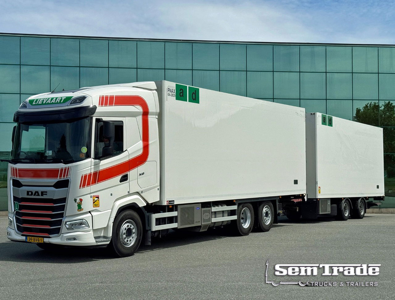DAF XF 480 FAR Frigo Combi 50 CC 2x Lift Carrier TRS Iceland TOP Condition NL Combi - Refrigerator truck: picture 1 DAF XF 480 FAR Frigo Combi 50 CC 2x Lift Carrier TRS Iceland TOP Condition NL Combi - Refrigerator truck: picture 1