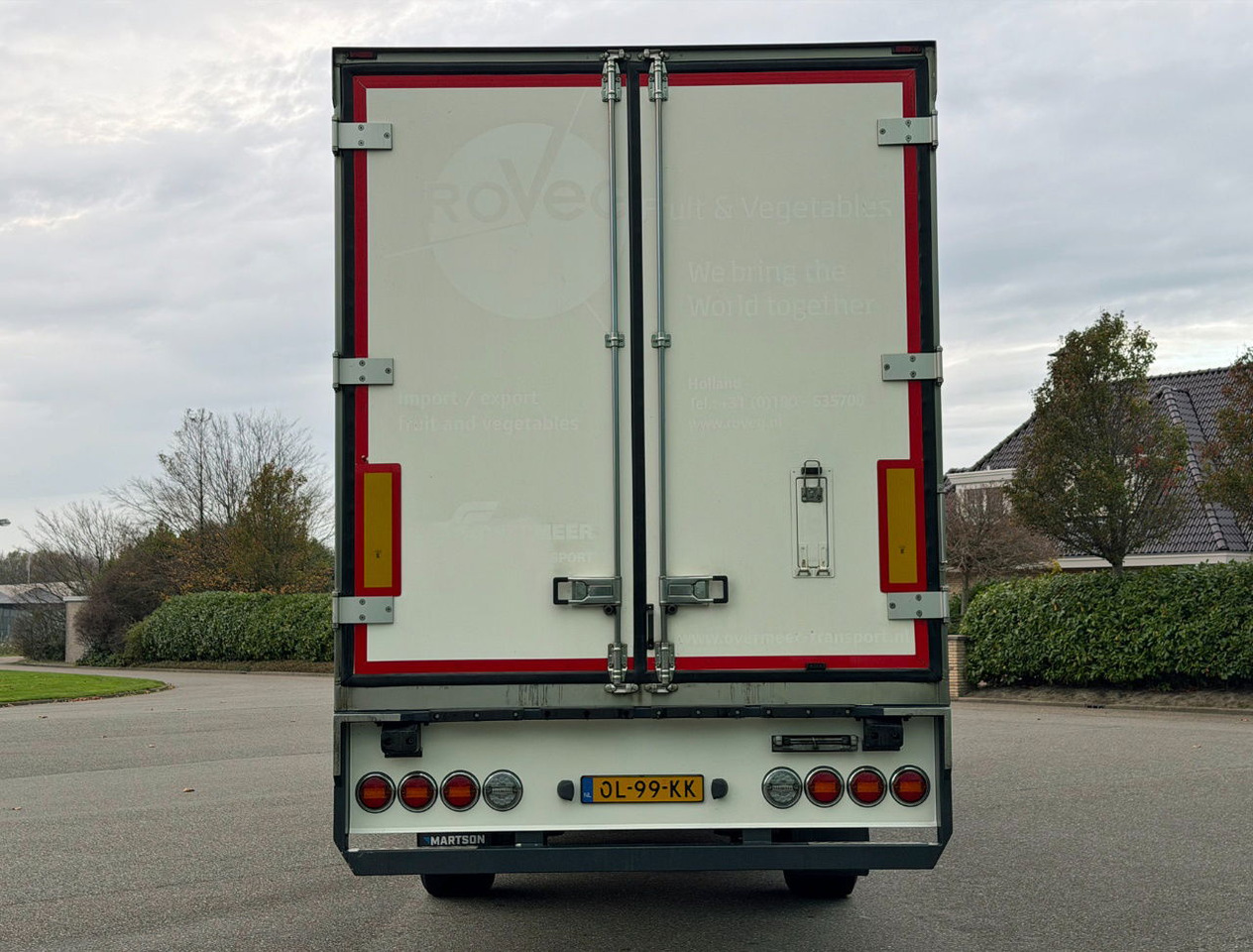 HTF 3-AS Heiwo 1345 x 250 x 265 CM Stuuras Tridec Super Staat NL Trailer - Refrigerator semi-trailer: picture 4 HTF 3-AS Heiwo 1345 x 250 x 265 CM Stuuras Tridec Super Staat NL Trailer - Refrigerator semi-trailer: picture 4