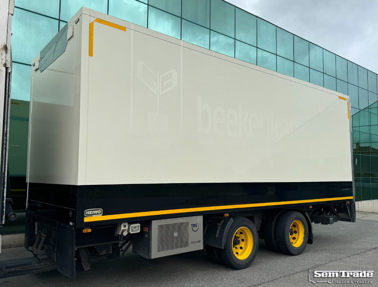 HTF Heiwo Isolated BOX TRS Cooling Tail Lift Holland-Trailer - Refrigerator trailer: picture 1 HTF Heiwo Isolated BOX TRS Cooling Tail Lift Holland-Trailer - Refrigerator trailer: picture 1