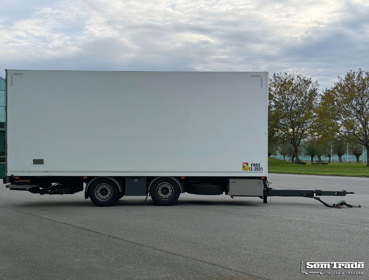 Van Weel VW 18000 VW EBO Isolated BOX TRS Cooling Tail Lift NL-Trailer - Other machinery: picture 5 Van Weel VW 18000 VW EBO Isolated BOX TRS Cooling Tail Lift NL-Trailer - Other machinery: picture 5