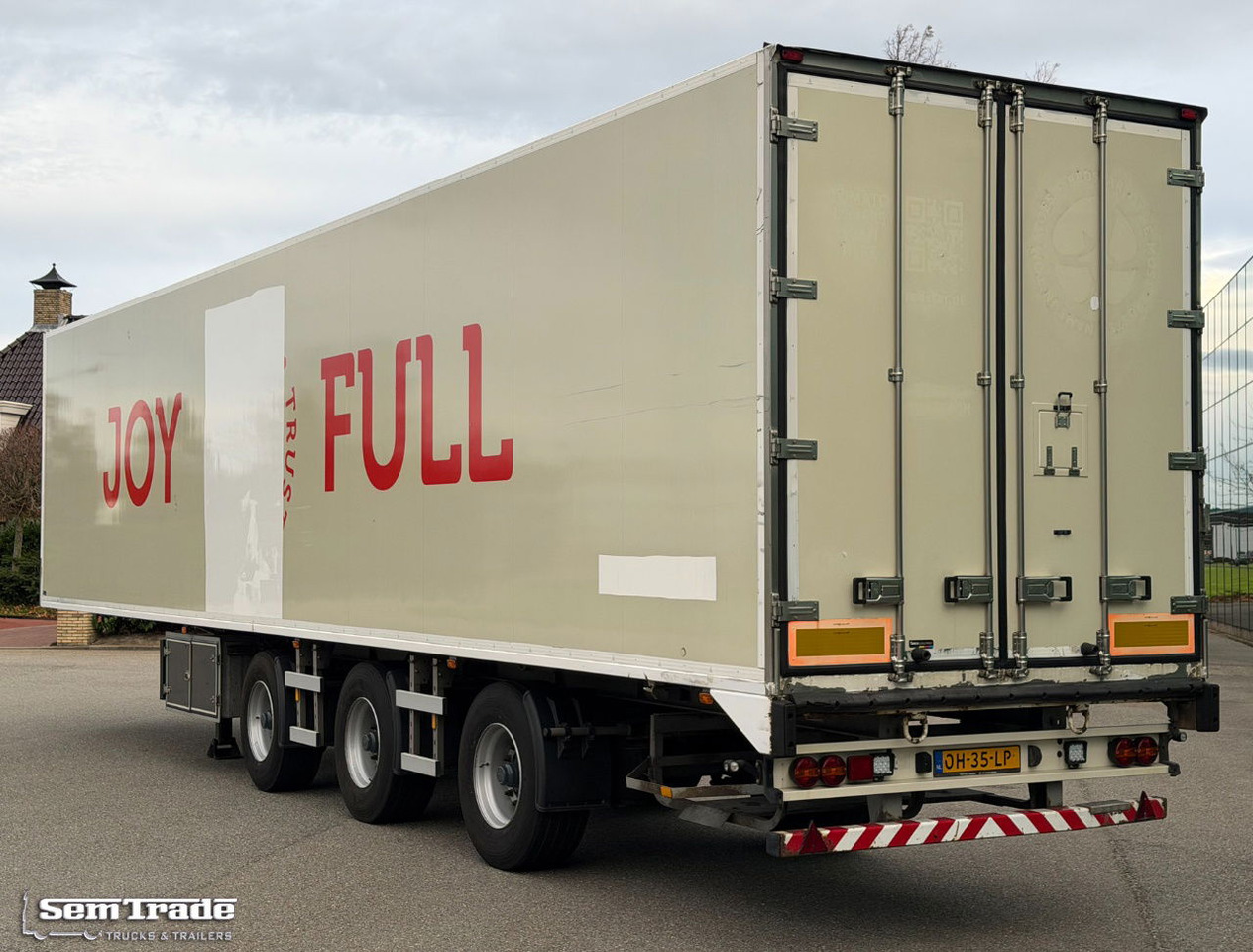 Pacton VAN Beurden Isolated BOX Thermo King SLe400 Steering Axle Holland-Trailer - Refrigerator semi-trailer: picture 3 Pacton VAN Beurden Isolated BOX Thermo King SLe400 Steering Axle Holland-Trailer - Refrigerator semi-trailer: picture 3