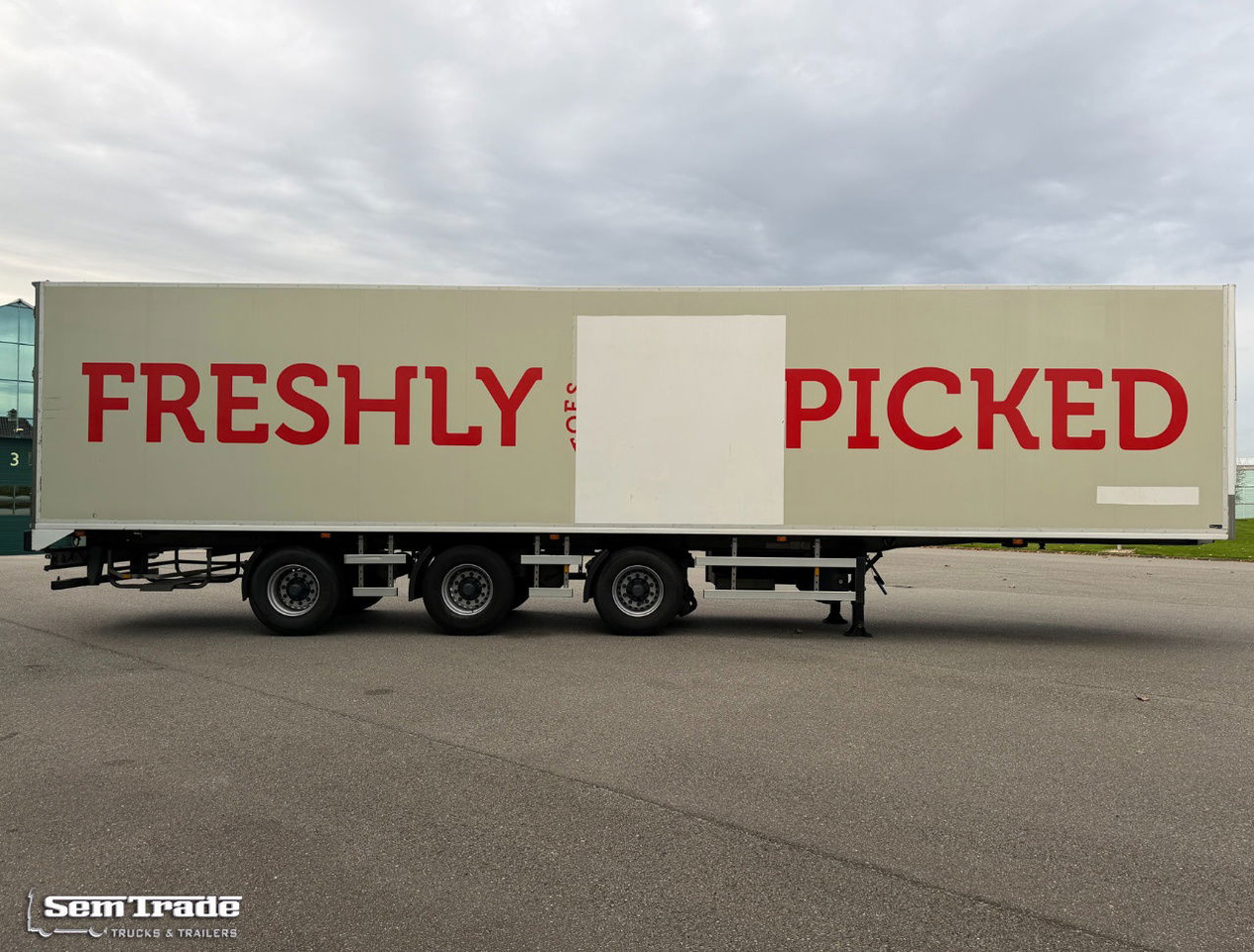 Pacton VAN Beurden Isolated BOX Thermo King SLe400 Steering Axle Holland-Trailer - Refrigerator semi-trailer: picture 5 Pacton VAN Beurden Isolated BOX Thermo King SLe400 Steering Axle Holland-Trailer - Refrigerator semi-trailer: picture 5