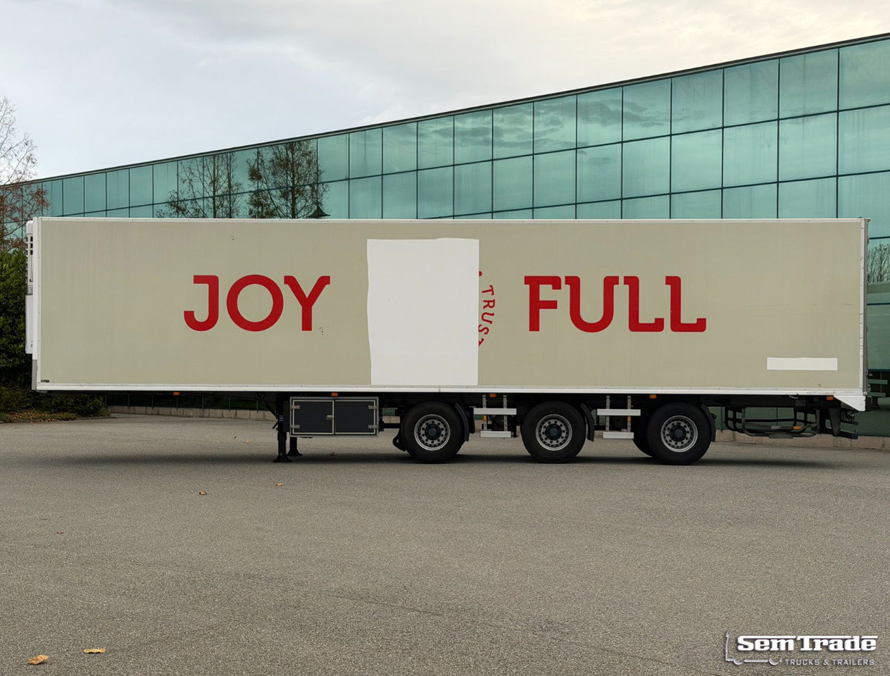 Pacton VAN Beurden Isolated BOX Thermo King SLe400 Steering Axle Holland-Trailer - Refrigerator semi-trailer: picture 2 Pacton VAN Beurden Isolated BOX Thermo King SLe400 Steering Axle Holland-Trailer - Refrigerator semi-trailer: picture 2