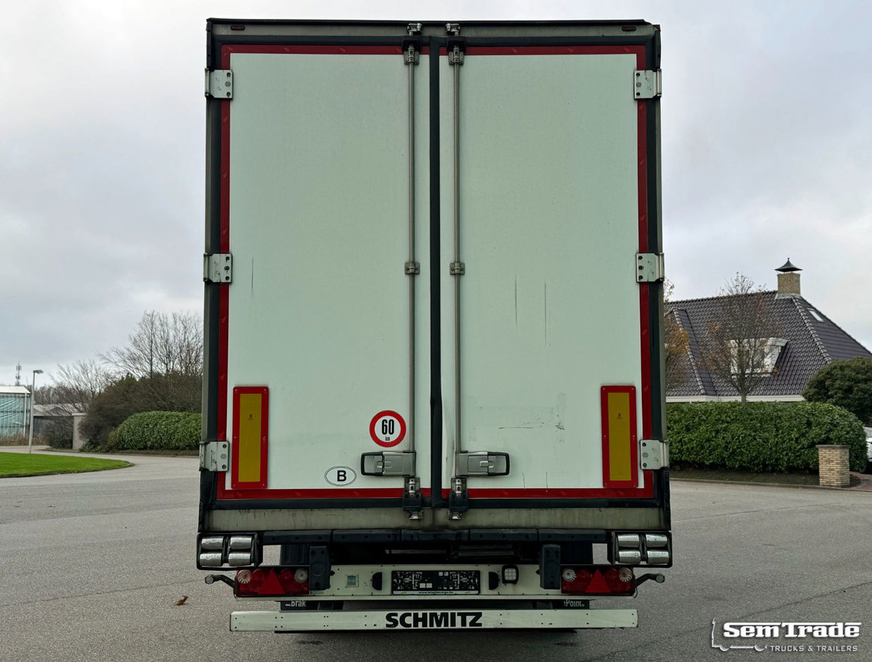 Schmitz Cargobull SCBS3B Carrier Vector 1550 With 6286 Engine Hours Pallet BOX Disc Brakes Belgium-Trailer - Refrigerator semi-trailer: picture 4 Schmitz Cargobull SCBS3B Carrier Vector 1550 With 6286 Engine Hours Pallet BOX Disc Brakes Belgium-Trailer - Refrigerator semi-trailer: picture 4