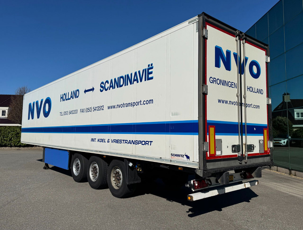 Schmitz Cargobull SCBS3B Carrier Vector SAF Axles Disc Brakes APK - TUV 02-2026 265 CM High Flowerwide 2 Pieces IN Stock - Refrigerator semi-trailer: picture 3 Schmitz Cargobull SCBS3B Carrier Vector SAF Axles Disc Brakes APK - TUV 02-2026 265 CM High Flowerwide 2 Pieces IN Stock - Refrigerator semi-trailer: picture 3