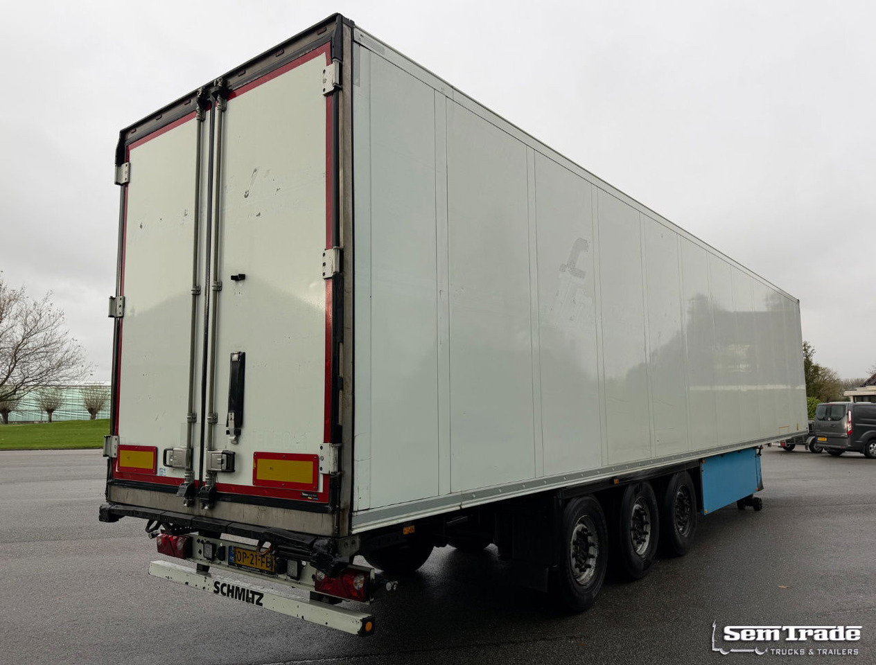 Schmitz Cargobull SCBS3B Thermo King SLXe300 Lift Axle Flowerwide NL-Trailer - Refrigerator semi-trailer: picture 4 Schmitz Cargobull SCBS3B Thermo King SLXe300 Lift Axle Flowerwide NL-Trailer - Refrigerator semi-trailer: picture 4