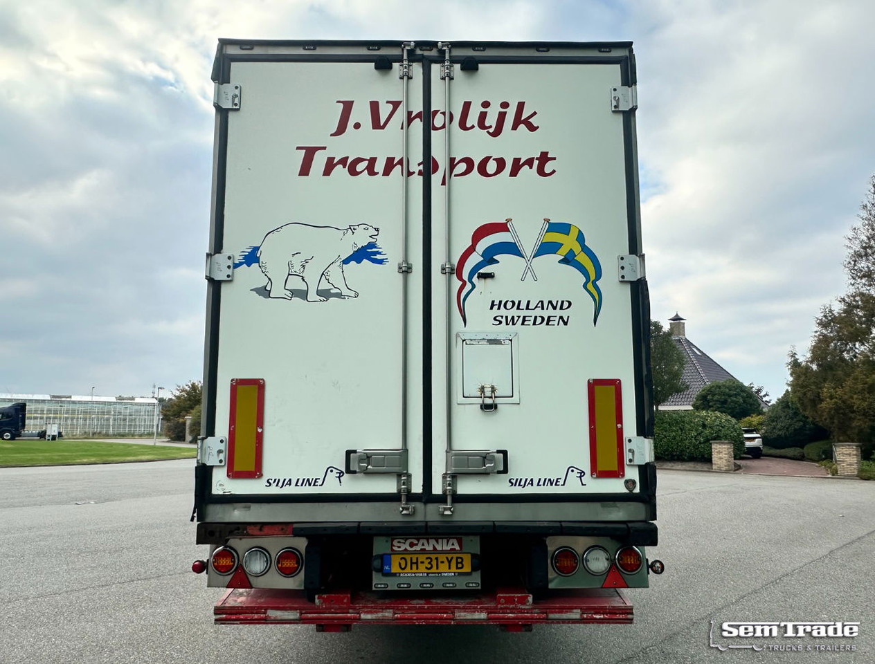 Schmitz Cargobull SKO 24 Carrier Maxima 1300 Flower Wide 2X Lift Axle - Refrigerator semi-trailer: picture 4 Schmitz Cargobull SKO 24 Carrier Maxima 1300 Flower Wide 2X Lift Axle - Refrigerator semi-trailer: picture 4