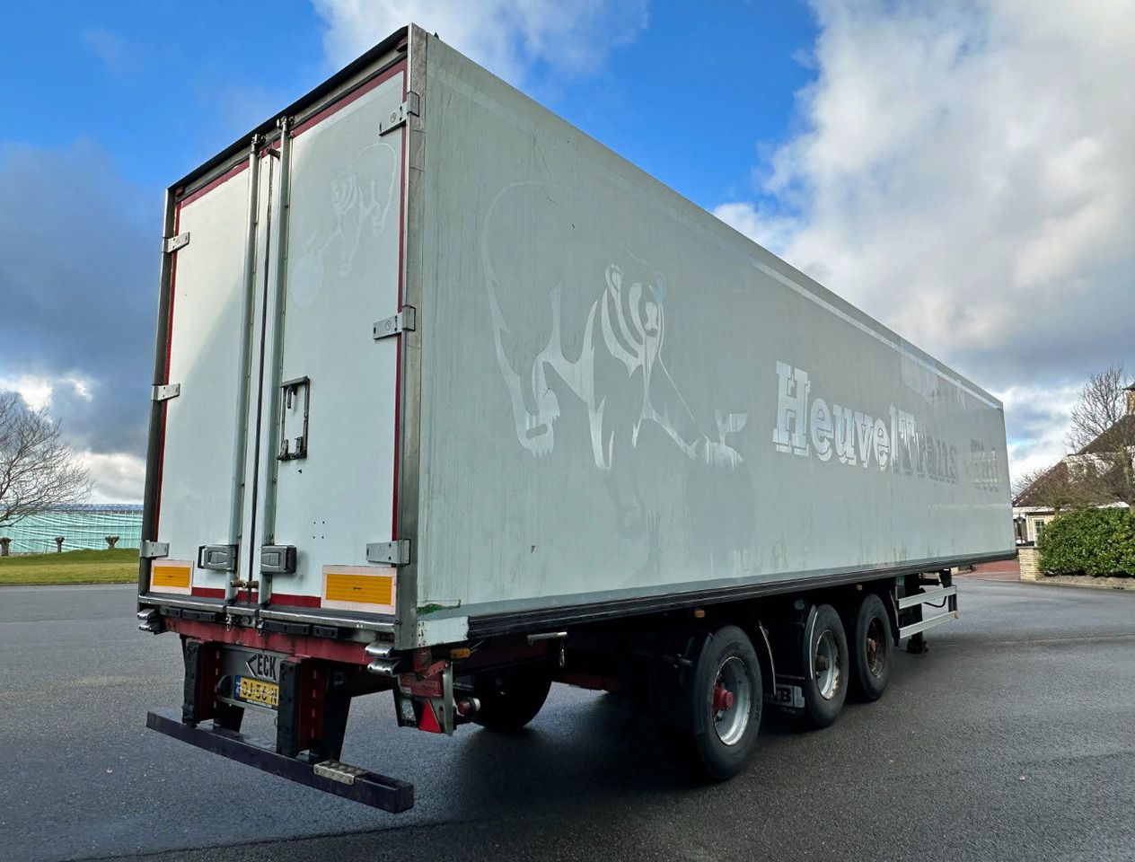 Van Eck 3 AS Koel Vries Carrier Vector 1800 Zeer Mooi Chassis Stuuras Tridec - Refrigerator semi-trailer: picture 4 Van Eck 3 AS Koel Vries Carrier Vector 1800 Zeer Mooi Chassis Stuuras Tridec - Refrigerator semi-trailer: picture 4