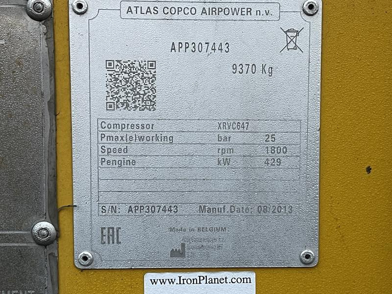 Atlas-Copco XRVC 647 - Air compressor: picture 3 Atlas-Copco XRVC 647 - Air compressor: picture 3