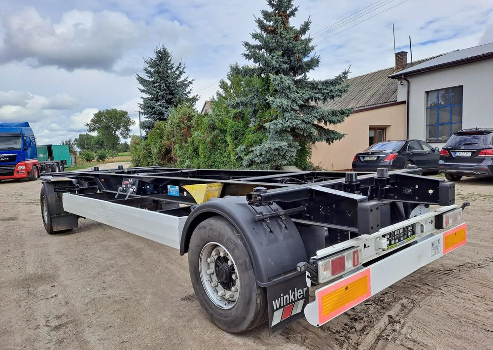 Krone Przyczepa BDF Krone MAXI Hamulce tarczowe - Container transporter/ Swap body trailer: picture 1 Krone Przyczepa BDF Krone MAXI Hamulce tarczowe - Container transporter/ Swap body trailer: picture 1