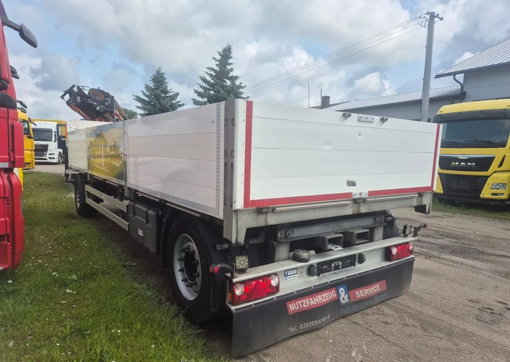 Krone Przyczepa Budowlanka Krone przystosowana do widlaka - Dropside/ Flatbed trailer: picture 1 Krone Przyczepa Budowlanka Krone przystosowana do widlaka - Dropside/ Flatbed trailer: picture 1