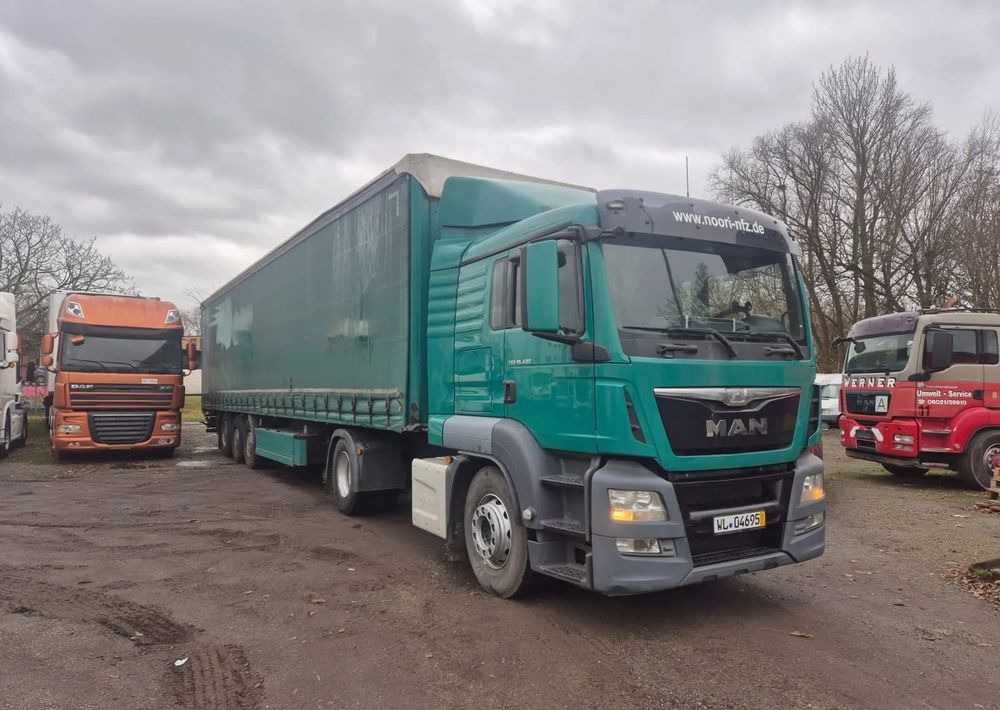 MAN TGS 18.400 Euro 6 Nauka jazdy - Tractor unit, Curtainsider semi-trailer: picture 1 MAN TGS 18.400 Euro 6 Nauka jazdy - Tractor unit, Curtainsider semi-trailer: picture 1