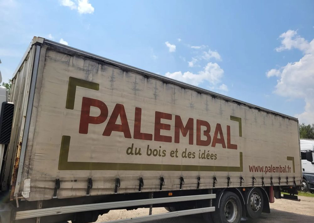 Wecon Zabudowa Firanka Krone 24 palety - Curtainsider semi-trailer: picture 1 Wecon Zabudowa Firanka Krone 24 palety - Curtainsider semi-trailer: picture 1
