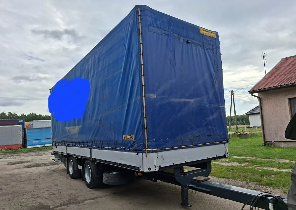 Wielton Tandem 20 palet przyczepa - Curtainsider trailer: picture 2 Wielton Tandem 20 palet przyczepa - Curtainsider trailer: picture 2