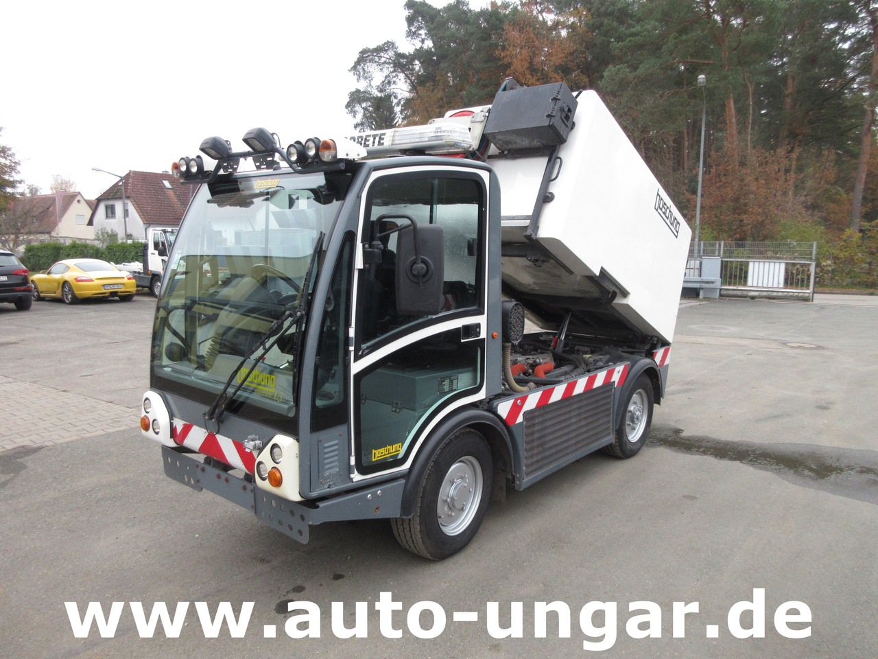 Boschung L3 mit Hochdruckreiniger am Heck Wasserwagen Waschwagen Kärcher Gießarm - Cleaning machinery: picture 3 Boschung L3 mit Hochdruckreiniger am Heck Wasserwagen Waschwagen Kärcher Gießarm - Cleaning machinery: picture 3