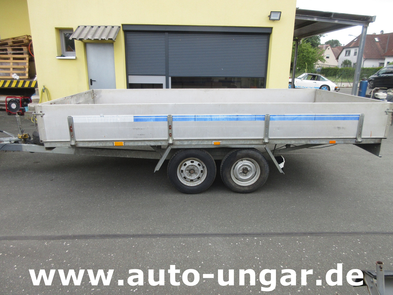 Buhl Variant 2000 Anhänger Pritsche Hochlader 2.000kg Alubordwände - Dropside/ Flatbed trailer: picture 5 Buhl Variant 2000 Anhänger Pritsche Hochlader 2.000kg Alubordwände - Dropside/ Flatbed trailer: picture 5