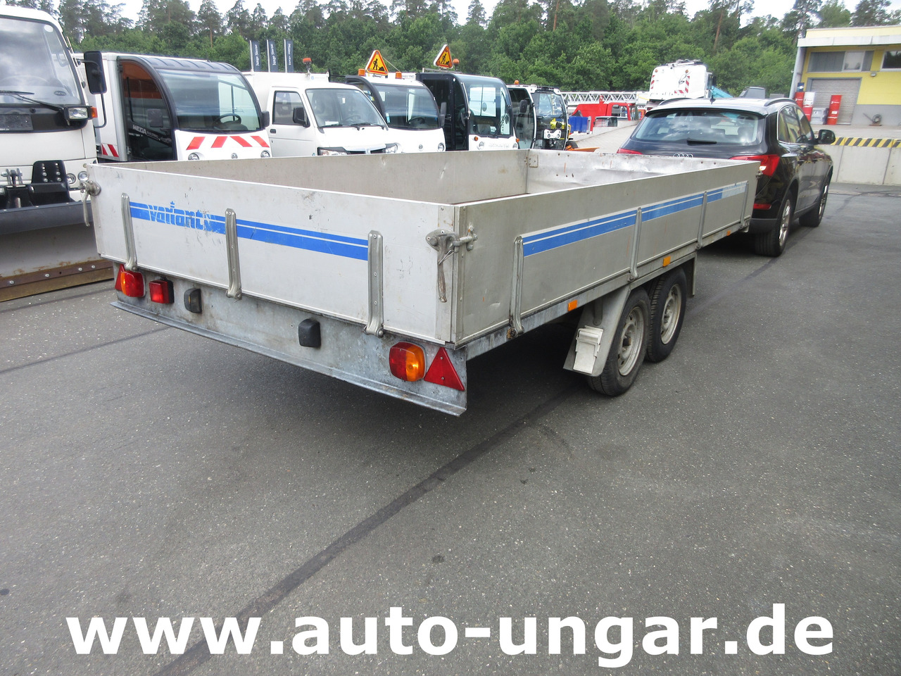 Buhl Variant 2000 Anhänger Pritsche Hochlader 2.000kg Alubordwände - Dropside/ Flatbed trailer: picture 1 Buhl Variant 2000 Anhänger Pritsche Hochlader 2.000kg Alubordwände - Dropside/ Flatbed trailer: picture 1
