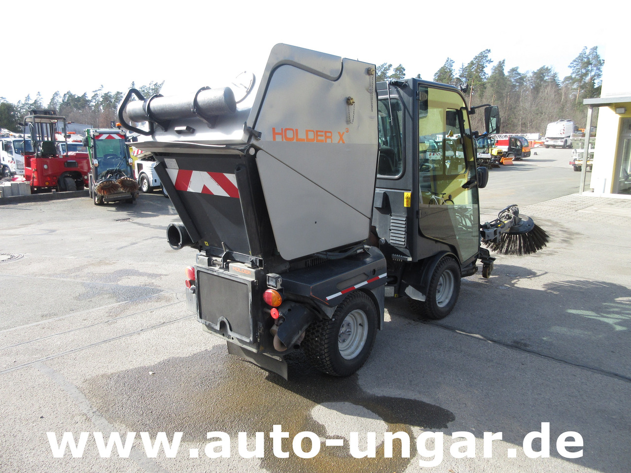 Holder X45 Kubota Diesel Motor Baujahr 2019 Allrad Kehrmaschine Geräteträger - Municipal tractor: picture 5 Holder X45 Kubota Diesel Motor Baujahr 2019 Allrad Kehrmaschine Geräteträger - Municipal tractor: picture 5
