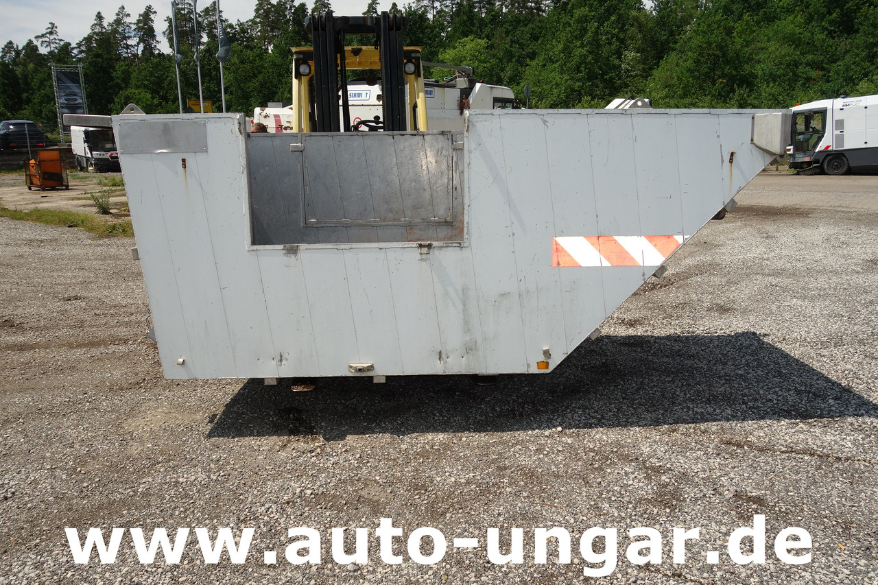Provence Benne Alumulde 5m³ Müllaufbau aus Alu mit seitlicher Klappe - Garbage truck body: picture 1 Provence Benne Alumulde 5m³ Müllaufbau aus Alu mit seitlicher Klappe - Garbage truck body: picture 1