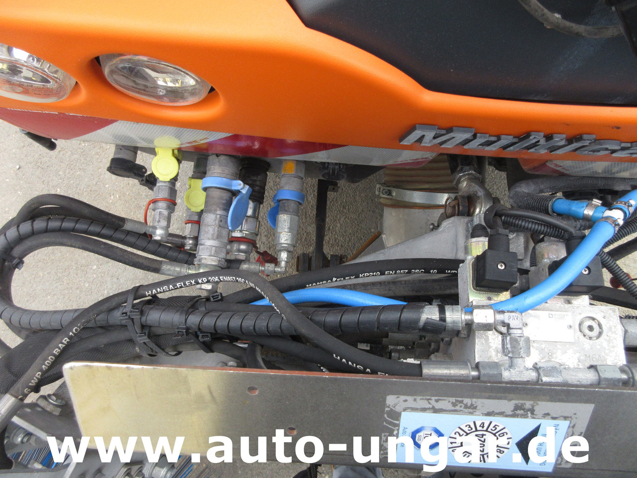 Utility/ Special vehicle Multicar Tremo X56 4x4 Euro 5 Bj. 2015 Trilety TXK Kehr-Aufbau Motorschaden: picture 8