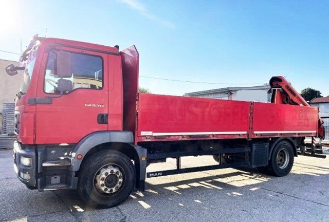 MAN 6m TGM 18.340 +Palfinger 12001 radio - Dropside/ Flatbed truck, Crane truck: picture 3 MAN 6m TGM 18.340 +Palfinger 12001 radio - Dropside/ Flatbed truck, Crane truck: picture 3