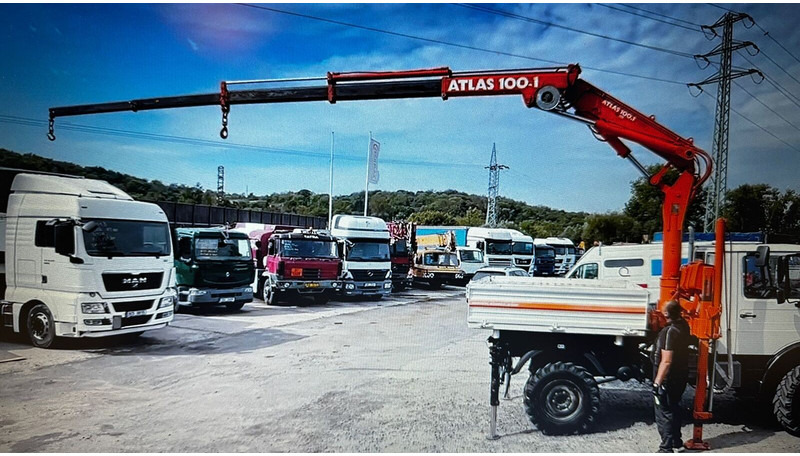Mercedes-Benz UNIMOG 427.11 +12m! Atlas -AK100.1 A2 - Tipper: picture 3 Mercedes-Benz UNIMOG 427.11 +12m! Atlas -AK100.1 A2 - Tipper: picture 3
