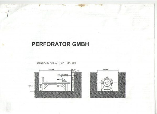 Perforator - PBA 100 (mikro-tunel) - Drilling rig: picture 5 Perforator - PBA 100 (mikro-tunel) - Drilling rig: picture 5
